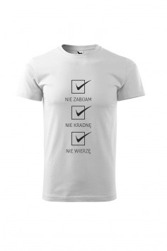 T-shirt  "Nie zabijam. Nie...