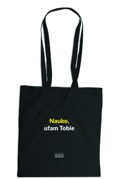 Torba z hasłem "Nauko, ufam...