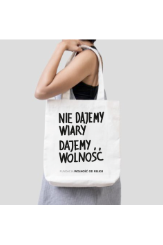 Torba z hasłem "Nie dajemy...
